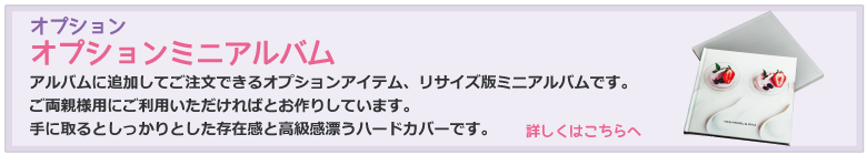結婚式ミニアルバム