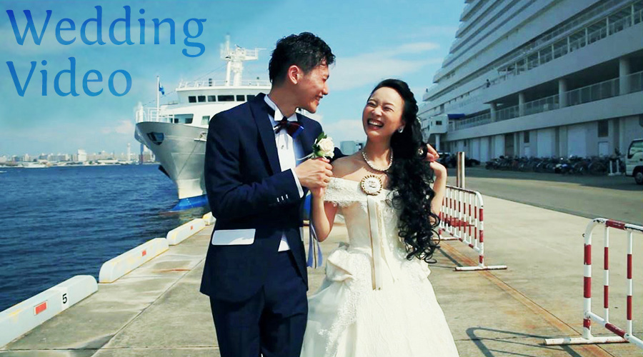 結婚式ビデオ撮影