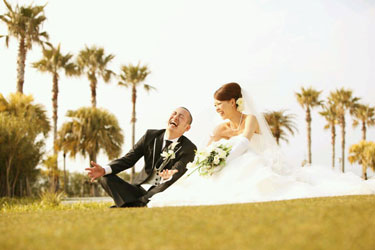 新郎新婦お写真