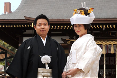 新郎新婦お写真